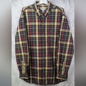 Carhartt XL Tall Plaid Button Down Shirt